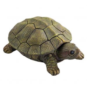 Bijoux Boucles D'oreilles Boîte À Bijoux Statue De Tortue Ensemble D'artisanat Ornemental L - Neuf