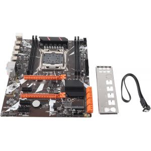 Carte Mère Lga2011-3 Ddr4 Atx,Carte Mère De Bureau Pour X99,Emplacement Cpu Pour I7 E5 4 * Mémoire Ddr4 2133/2400/2800 Mhz,8 Ports Sata2.0 1*Ssd M.2,2 * Pci-E 16X - Neuf