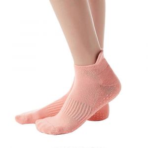 Chaussettes De Yoga Pour Femmes Antidérapantes Avec Poignées, Idéales Pour Le Pilates, La Barre Pure, La Maternité, L'entraînement Pieds Nus, La Danse - Neuf