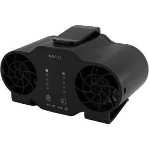 Ventilateur De Taille Portable, Ventilateur Personnel À Clipser Sur Ceinture Portable, Fonctionne Sur Batterie Rechargeable, Ventilateur De Cou Suspendu Mains Libres À 4[VEN751064] - Neuf