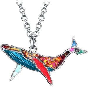 Kal-Collier Pieuvre Tentacule Pendentif Animaux Marins Pour Femme Fille Charms Bijoux Océan Cadeaux - Neuf