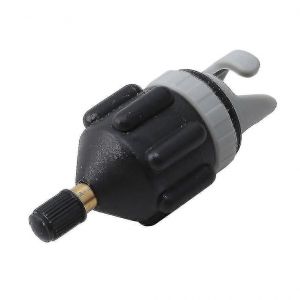 Adaptateur De Bateau Gonflable Convertisseur De Pompe &Agrave; Air Adaptateur De Vanne Multifonctionnel Adaptateur De Vanne D'air Adaptateur De Pompage Connecteur (Noir Gris) (1pcs) - Neuf