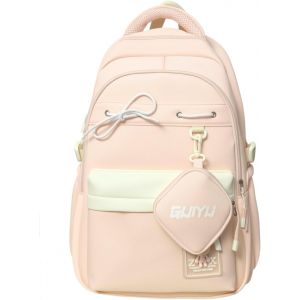 CHECARZHN--NO1-Cartable Fille Primaire Ce2 Cm1 Cm2 Sac A Dos College Fille 18L, Léger | Compartiment Ordinateur | Ergonomique | Impermeable, Sac À Dos Enfant Sac Ecole Fille Collège 7+ Ans - Neuf