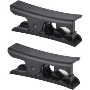 Lot de 2 coupe-tuyaux d'irrigation en plastique 4/7mm pour tuyau d'arrosage jusqu'à 13 mm de diamètre extérieur en polyuréthane PE (noir) - Neuf