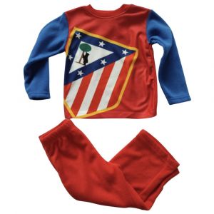 Pyjama Polaire Enfant Madrid Officiel Rouge (Taille 3 Ans,Couleur Rouge) - Neuf