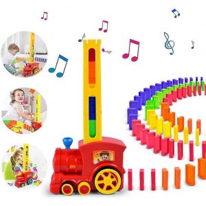 Domino 80-piece Set Wooden Children's Educational Toys - Neuf