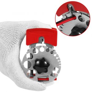 Ajustable en acier inoxydable main décapant - Neuf