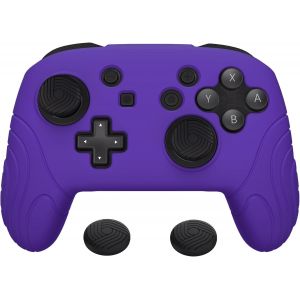 Shiba-Playvital Coque Pour Switch Pro Protection Manette Pour Nintendo Switch Pro,Étui Housse Avec Capuchon Joystick,Antidérapante[3 - Neuf