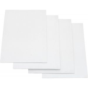 Kalanka-Lot De 4 Cartons De Peinture 24 X 30 Cm/30 X 40 Cm, Avec Toile De Qualité 320 G/M², Prêt À Peindre, Kit Économique, Carton À Peindre, Tableau Sur Toile (18 X 24 Cm) - Neuf