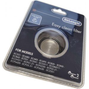 Delonghi Ec680 Dedica Filtre Pour Machine À Expresso 15 Bars 2 Tasses - Neuf