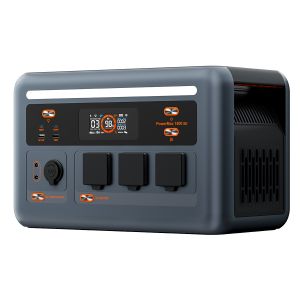 G&eacute;n&eacute;rateur solaire OSCAL PowerMax 1800 SE &ndash; Station de batterie 1024 Wh LiFePO4, contr&ocirc;lable par application, pour la maison et le camping - Neuf