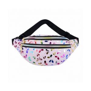 Sac banane rose unisexe élégant - Sac banane imperméable pour un usage quotidien et les aventures en plein air - Neuf