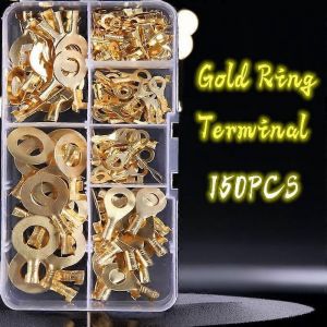 150 / 300pcs / Box Bornier Dj431m3 / M4 / M5 / M6 / M8 / M10 Cosse À Anneau Connecteur À Compression Froide Rond En Cuivre De Type O-Générique - Neuf