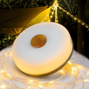 Kal-Lampe Camping, 8m Guirlande Lumineuse Escamotable Camping Portable Avec 5 Modes D'éclairage, Durable Et Étanche, Recharge Usb-C Pour Chambre À Coucher, Jardin, Pati Décor - Blanc Chaud - Neuf