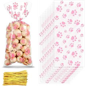 Lot De 50 Sacs De Fête Vides Pour Bonbons Et Bonbons Bleu Ciel Sacs À Bonbons Pour Fille Et Garçon Petits Sacs À Bonbons Avec Nuages Blancs Pour Anniversaire, Noël, Halloween - Neuf