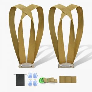 Sangle de D&eacute;m&eacute;nagement et de Levage-Duoku-Comprenant Deux Bandouli&egrave;res-Une Sangle de Charge et Une Sangle de Transport &agrave; Main - Neuf