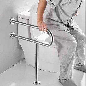Wc Handicapé, avec Des Jambes, Barre D'appui De Sécurité Pour Toilettes, Barre D'appui (supporte 200kg) Barre WC Handicapé, Rail de Sécurité des Toilettes, Barre Relevage WC - Neuf