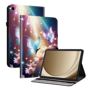 Étui En Cuir Pour Samsung Galaxy Tab A11 A9 + 8.7 Plus S5e T720, Étui Pour Tablette Tab A 10.1 T510 A8 X200 S4 10.5 S6 A7 Lite 10.4, Coque Tab A7 10.4 T500-Violet - Neuf