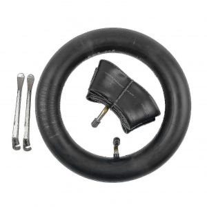 Chambre &Agrave; Air De V&eacute;lo 10x2.125 Avec Valve Incurv&eacute;e Pour V&eacute;lo Pour Enfants - Durable Et L&eacute;g&egrave;re - Neuf