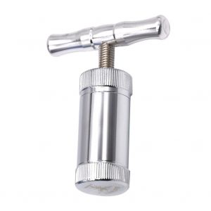 Mini pipe a tabac en acier inoxydable, snuff snorter, pipe a fumer portable - Neuf