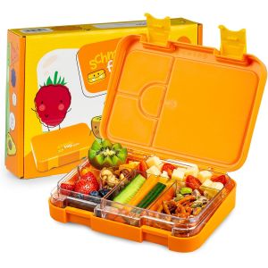 Lunch Box Enfant, Boite Repas Compartiment, Boite À Lunch Bento Colorée, Boite A Gouter Enfant Sans Bpa, Boite Dejeuners Etanche Et Lavable Au Lave-Vaisselle, Boite Dejeuner Et Tartine - Neuf