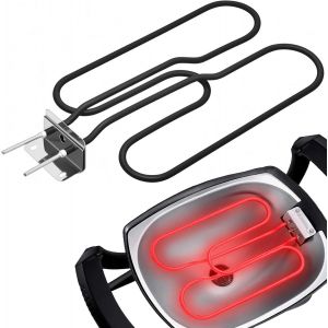 &Eacute;l&eacute;ments chauffants de rechange pour barbecue &eacute;lectrique Weber 66631/65621 - En acier inoxydable - Spirale chauffante compatible avec Weber Q140, Q1400, &eacute;l&eacute;ments chauffants Weber 230 V, 2200 W - Neuf