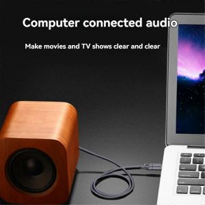 C&acirc;ble auxiliaire 3.5mm m&acirc;le &agrave; m&acirc;le C&acirc;ble audio jack 3.5mm pour JBL Xiaomi A - Neuf