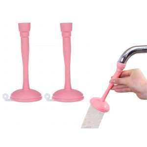 Lot de 2 filtres de robinet de cuisine de 15 cm pour &eacute;conomiser l'eau - Neuf