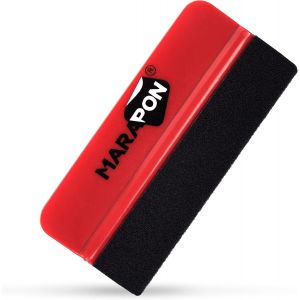 SJZG-&reg; Raclette Film [10X4.3 Cm] En Feutre - Pour Films Fen&ecirc;tre Et Films De Voiture - Raclette En Feutre Haute Qualit&eacute; Adapt&eacute;e Aux Films Carbone Et Alcantara - Neuf