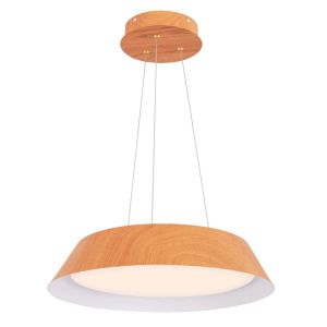 Lustre Suspendu Moderne 40 X 40 X 145 Cm &Eacute;clairage &Eacute;conome En &Eacute;nergie Design Contemporain En M&eacute;tal Naturel Helloshop26 20_0020769 - Neuf
