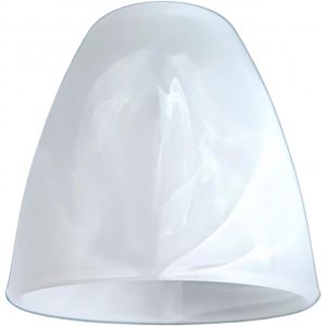 KALANKA-Abat-jour E14 Trio Leuchten « Levisto » en Verre de Rechange pour Lampe Suspendue, de Table, Projecteur - Compatible avec Spot LED (1 x Petit Conique) - Neuf