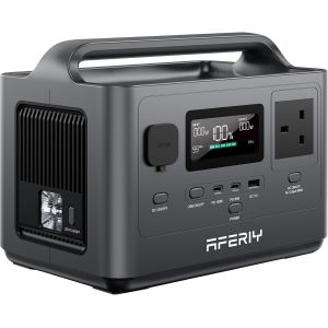 AFERIY Station electrique portable 400W 256Wh - Power Station - LiFePO4 Battery - UPS Mobile Power Supply for Outdoors Camping - Neuf