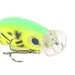 Mini Leurre De PêChe AppâT Mini Crankbait PêChe AppâT Dur Pour Bar Truite Brochet Poisson-Chat 1 # - Neuf