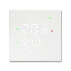 Interrupteur de contrôle de température intelligent pour chauffage au sol à eau Tuya WiFi B - Neuf