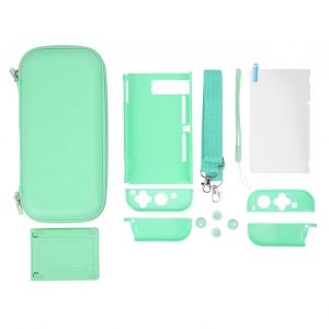 Protection D'ecran Pour Console De Jeu, Etui De Protection, Sac De Rangement, Accessoires Pour Nintendo, Vert - Neuf