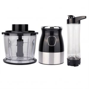 HJLIAN Hachoir electrique multifonction pour aliments, viande, legumes, fruits, mixeur, broyeur, presse-agrumes, prise UE - Neuf