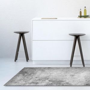 Eryi-Tapis De Cuisine Antidérapant Grunge 50x120 Tapis De Protection De Sol En Vinyle 100% Fabriqué En Italie, Avec Encre Non Toxique, Ignifuge Et Résistant À L'eau - Neuf