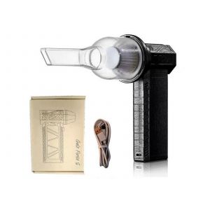 Souffleur d'air &eacute;lectrique 130 000 tr/min avec chargement USB et embout d'aspiration - Neuf