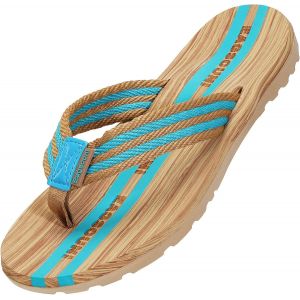 Fchhk-Hommes Femmes Tongs Flip Flops Plates Pantoufles Été Chaussures De Plage Et Piscine Sandales - Neuf