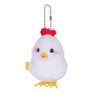 1/3Pcs Jouet en peluche &agrave; remonter en forme de poussin et de grenouille, sans pile, m&eacute;canique, ressort, poulet sauteur-pi&egrave;ceBlanc - Neuf