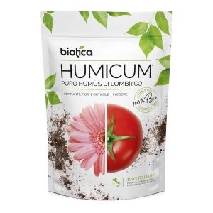 Kalanka-Humicum Humus De Vers De Terre - 2 Litres - 100% Fertilisant Naturel - Id&eacute;al Comme Engrais Pour Plantes L&eacute;gumes Fleurs Pelouses Et Arbres Fruitiers - Terreau Universel Humus De Lombric - Neuf