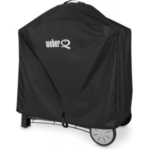 Ulteronixshop-Premium Housse de Protection pour Barbecue s&eacute;rie Q 300/3000, Respirante, r&eacute;sistante aux UV et &agrave; l&iquest;Eau, Protection Contre Le Vent et Les intemp&eacute;ries, Noir (7184) - Neuf