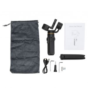 Stabilisateur portatif 3 axes avec moteur sans balais et trepied pour camera d'action Osmo - Neuf