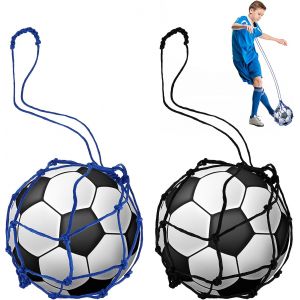 Acdsgd-Lot De 2 Filets &Eacute;lastiques Pour Entra&icirc;nement De Ballon De Football, Entra&icirc;nement De Football Solo (Convient Aux Ballons De Taille 3, 4, 5) - Neuf