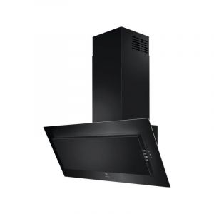 Electrolux - Hotte décorative murale 90cm 600m3/h noir LFV329K - Neuf