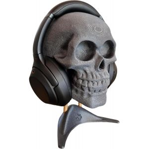 Subzonal-Support De Casque En Forme De Cr&acirc;ne, Support De Casque, Support De Casque De Jeu, Plateau De Casque De Jeu, Accessoires De Jeu, Fabriqu&eacute; En Europe - Neuf