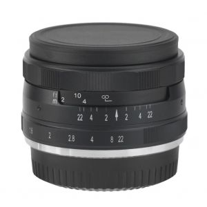 Objectif professionnel 35 mm F1.6 a focale fixe pour appareil photo sans miroir, mise au point manuelle, pour monture M4/3 - Neuf