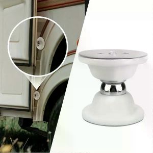 1PC Arrêt de porte magnétique en acier inoxydable Anti-collision Coupe-vent Arrêt de porte Free-punch Aspiration Porte Noir Butée de porte Support - Neuf