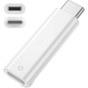 ERYI-Adaptateur Usb C Pour Apple Pencil 1Ère Gén,Adaptateur De Charge Usb C Pour Ipad 11 10Th Gen,Adaptateur Bluetooth Usbc Connecteur De Charge Mâle Vers Femelle Pour Apple Pencil 1Ère Gén Ipad 11 1 - Neuf