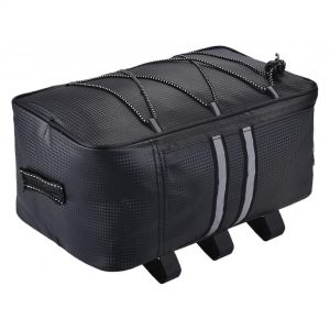 Sacoche De Selle De Velo Avec Bandes Reflechissantes Grande Capacite - Neuf